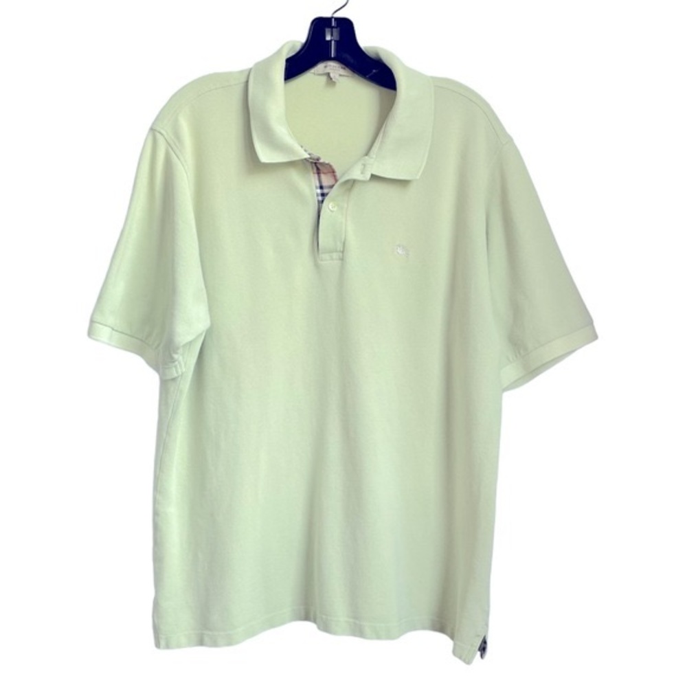 Burberry Light Green Polo Shirt